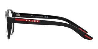 Prada Linea Rossa PS 07PV men Black Round Eyeglasses