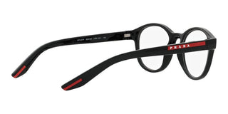 Prada Linea Rossa PS 07PV men Black Round Eyeglasses