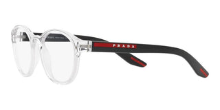 Prada Linea Rossa PS 07PV men Transparent Round Eyeglasses