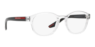 Prada Linea Rossa PS 07PV men Transparent Round Eyeglasses