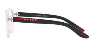 Prada Linea Rossa PS 07PV men Transparent Round Eyeglasses