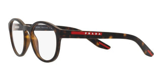 Prada Linea Rossa PS 07PV men Havana Round Eyeglasses