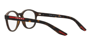 Prada Linea Rossa PS 07PV men Havana Round Eyeglasses