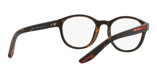 Prada Linea Rossa PS 07PV men Havana Round Eyeglasses