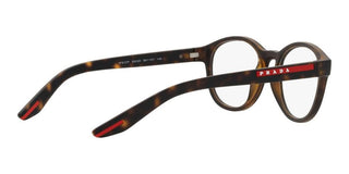 Prada Linea Rossa PS 07PV men Havana Round Eyeglasses