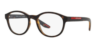 Prada Linea Rossa PS 07PV men Havana Round Eyeglasses