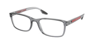 Prada Linea Rossa PS 09OV men Grey Geometric Eyeglasses