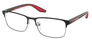 Prada Linea Rossa PS 50PV men Black Geometric Eyeglasses