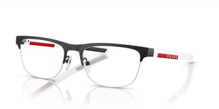 Prada Linea Rossa PS 51QV men Black Geometric Eyeglasses