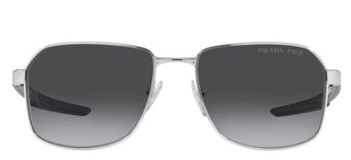 Prada Linea Rossa PS 54WS men Silver Geometric Sunglasses