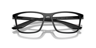 Prada Linea Rossa PS 01QV men Black Squared Eyeglasses