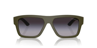 Prada Linea Rossa PS 04ZS men Green Squared Sunglasses