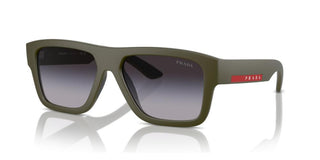 Prada Linea Rossa PS 04ZS men Green Squared Sunglasses