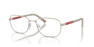 Prada Linea Rossa PS 52QV men Gold Pantos Eyeglasses