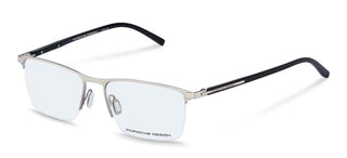 Porsche Design P'8371 men Silver Geometric Eyeglasses