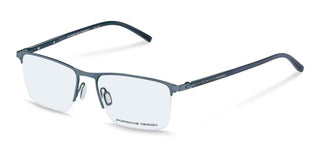 Porsche Design P'8371 men Blue Geometric Eyeglasses