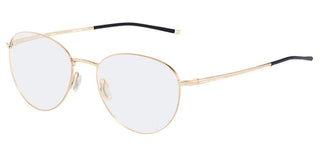 Porsche Design P'8387 men Gold Round Eyeglasses