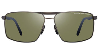 Porsche Design P'8918 men Ruthenium Geometric Sunglasses