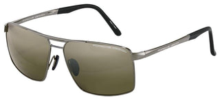 Porsche Design P'8918 men Ruthenium Geometric Sunglasses