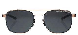 Porsche Design P'8922 men Gold Geometric Sunglasses