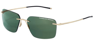 Porsche Design P'8923 unisex Gold Geometric Sunglasses