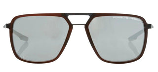 Porsche Design P'8934 men Brown Geometric Sunglasses