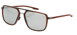 Porsche Design P'8934 men Brown Geometric Sunglasses