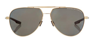 Porsche Design P'8935 men Gold Pilot Sunglasses