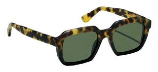 L.G.R RAFFAELLO men Havana Geometric Sunglasses