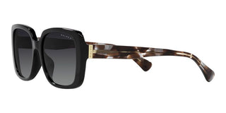 Ralph RA 5298U women Black Geometric Sunglasses