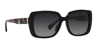 Ralph RA 5298U women Black Geometric Sunglasses