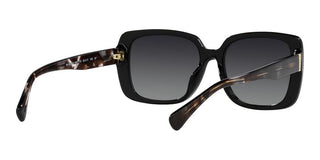 Ralph RA 5298U women Black Geometric Sunglasses