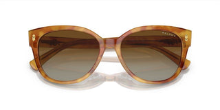 Ralph RA 5305U women Havana Cat Eye Sunglasses