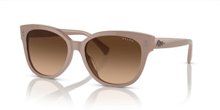 Ralph RA 5305U women Brown Cat Eye Sunglasses