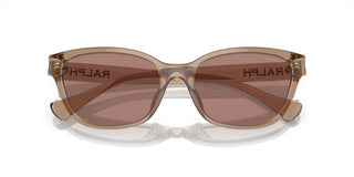 Ralph RA 5307U women Brown Cat Eye Sunglasses