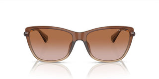 Ralph RA 5308U women Brown Cat Eye Sunglasses