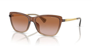 Ralph RA 5308U women Brown Cat Eye Sunglasses