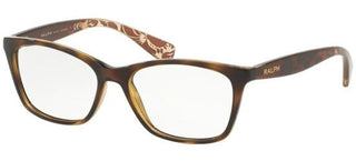 Ralph RA 7071 women Havana Geometric Eyeglasses