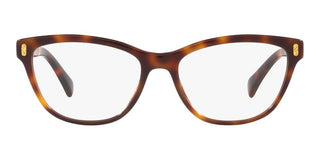 Ralph RA 7152U women Havana Squared Eyeglasses