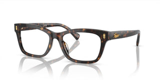 Ralph RA 7154U women Havana Geometric Eyeglasses