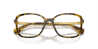 Ralph RA 7156U women Havana Squared Eyeglasses