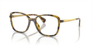 Ralph RA 7156U women Havana Squared Eyeglasses