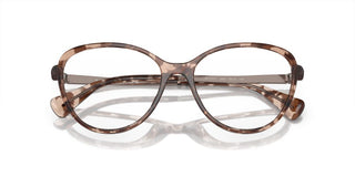 Ralph RA 7157U women Havana Geometric Eyeglasses