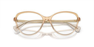 Ralph RA 7157U women Brown Geometric Eyeglasses