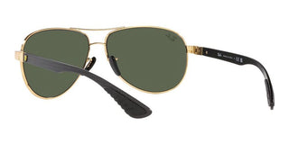 Ray-Ban RB8331M unisex Gold Pilot Sunglasses