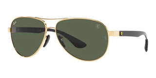 Ray-Ban RB8331M unisex Gold Pilot Sunglasses