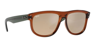 Ray-Ban RBR0501S unisex Brown Geometric Sunglasses