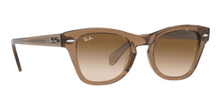 Ray-Ban RB 0707S unisex Brown Squared Sunglasses