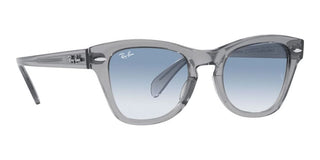 Ray-Ban RB 0707S unisex Grey Squared Sunglasses