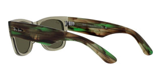 Ray-Ban RB 0840S unisex Green Squared Sunglasses